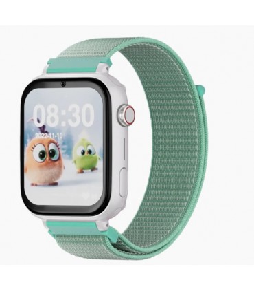 Reloj SaveWatch Plus con GPS y llamada para Niños correa tela turquesa SaveFamily
