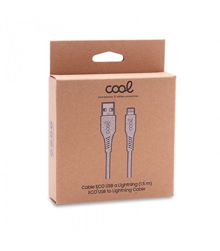 Cable USB COOL ECO Universal Lightning para iPhone / iPad (1.5 metros)