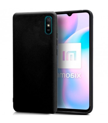 FUNDA SILICONA XIAOMI 9A /9AT NEGRO