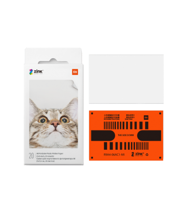 Papel Fotográfico para Impresora Xiaomi Photo Printer - 20 Hojas