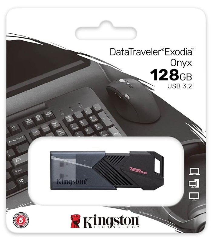 Pendrive Kingston de 128GB USB 3.2