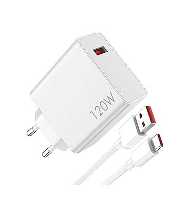 Cargador Xiaomi 120W Combo (Type-A)
