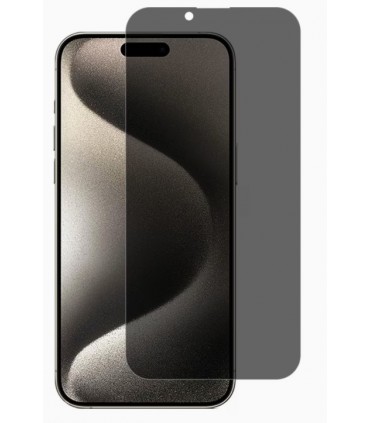 Protector de pantalla ANTIESPIA cristal templado iPhone 16 PRO MAX